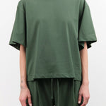 Kowtow Apparel Womens Tees Shadow Tee in Forest