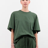 Kowtow Apparel Womens Tees Shadow Tee in Forest
