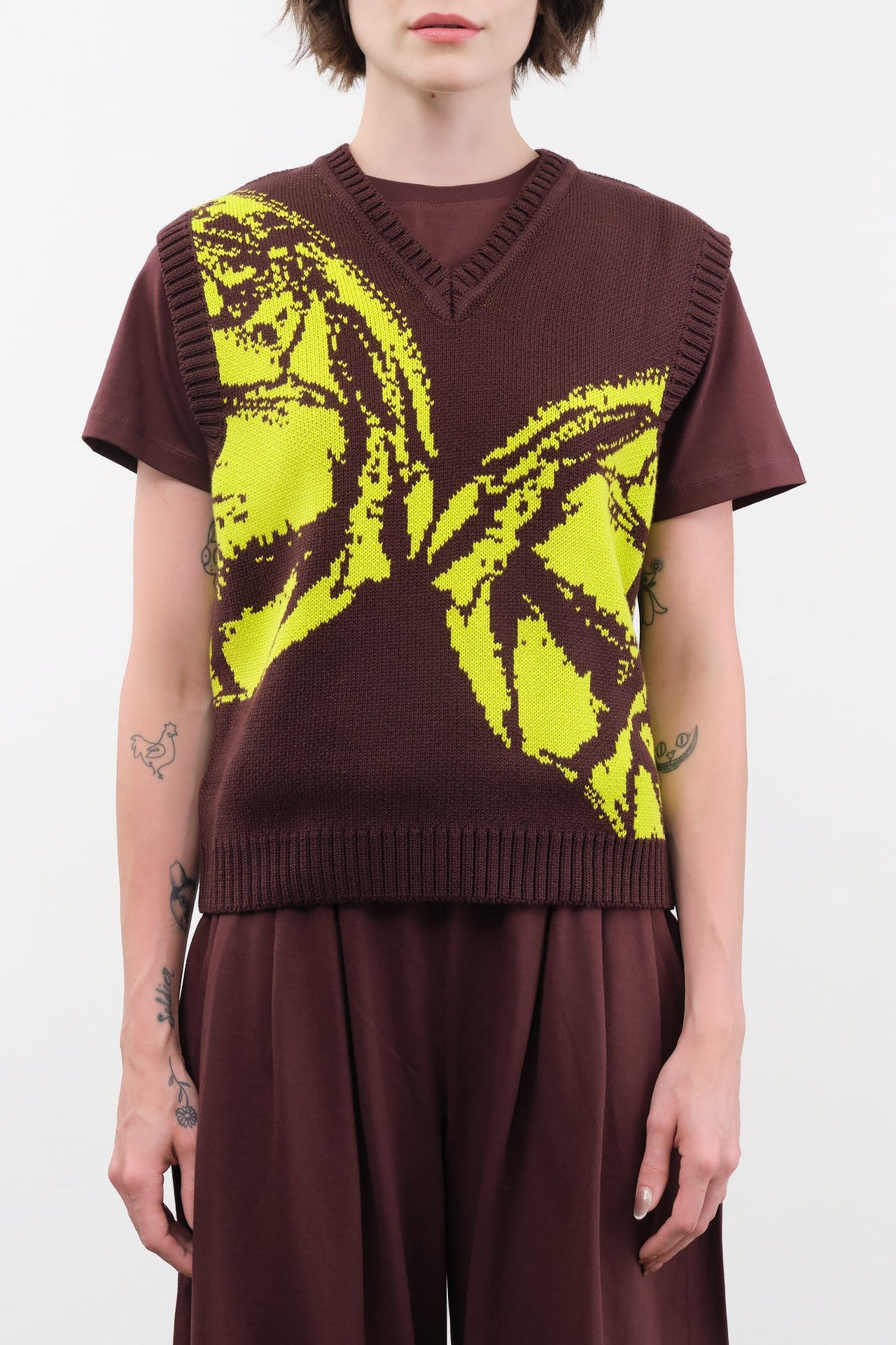 Kowtow Apparel Womens Sweaters Wingspan Vest