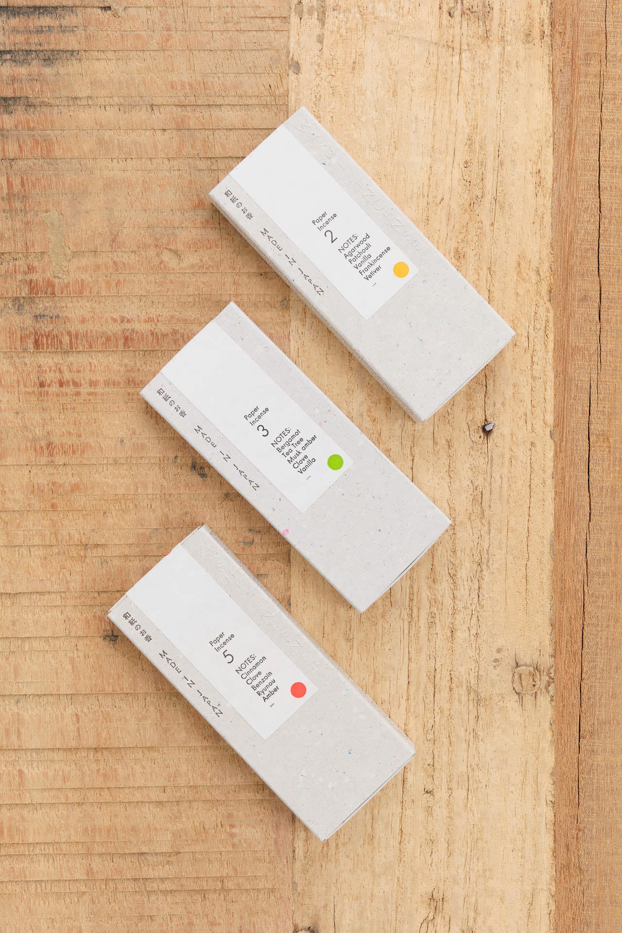 Kunjudo Home Incense Washi Paper Incense Strips