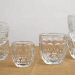 Set of Four 3.4 oz La Rochere glass Espresso Cups