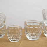 Set of Four 3.4 oz La Rochere glass Espresso Cups