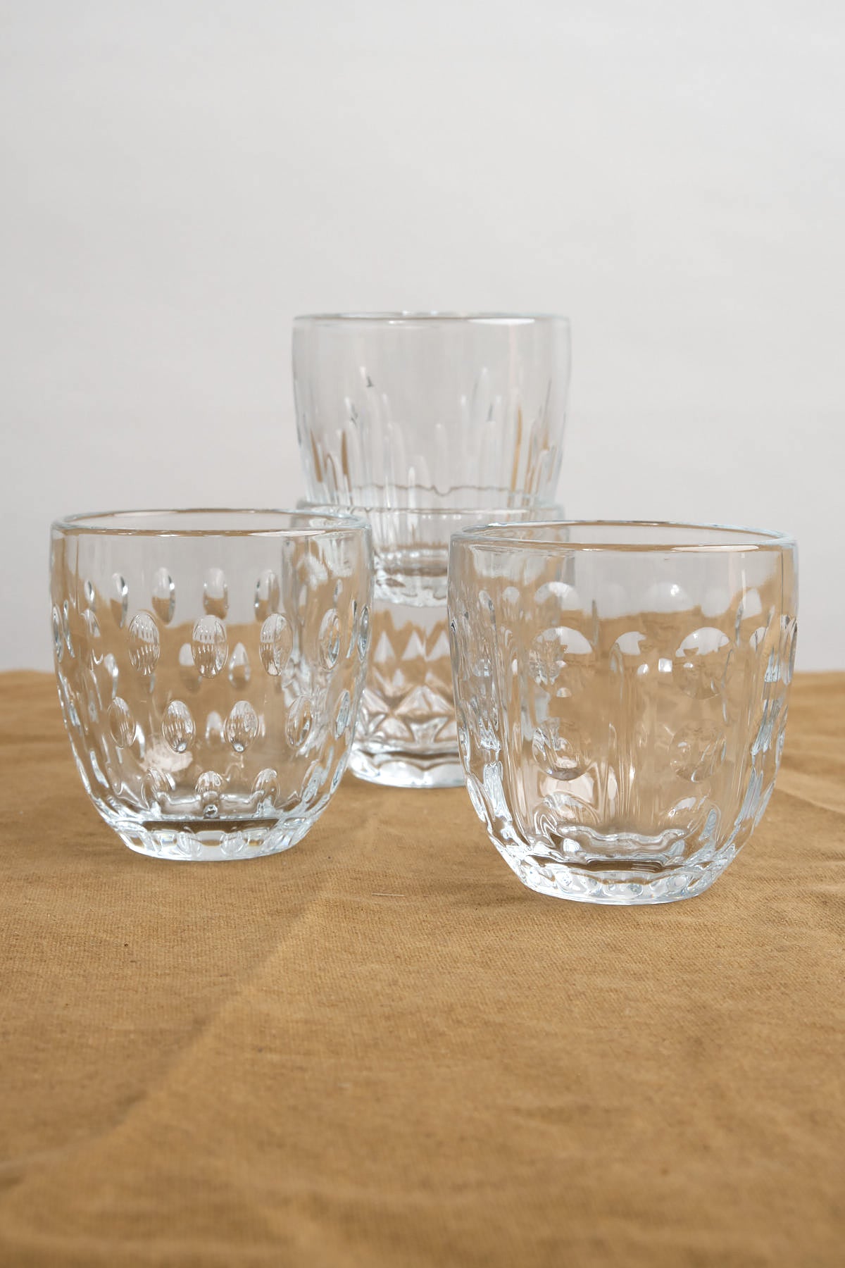 La Rochere Troquet Tumblers with Modern Bistro Chic Styling