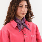 Last Chance Textiles Accessories Scarves Cotton Daisy Bandana Plum