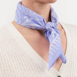 Last Chance Textiles Accessories Bandanas Cotton Ramble Bandana in Periwinkle Periwinkle