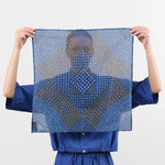Last Chance Textiles Accessories Scarves Cotton Starry Bandana Navy