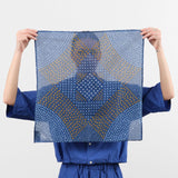 Last Chance Textiles Accessories Scarves Cotton Starry Bandana Navy