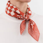 Last Chance Textiles Accessories Scarves Cotton Sundial Bandana Chili