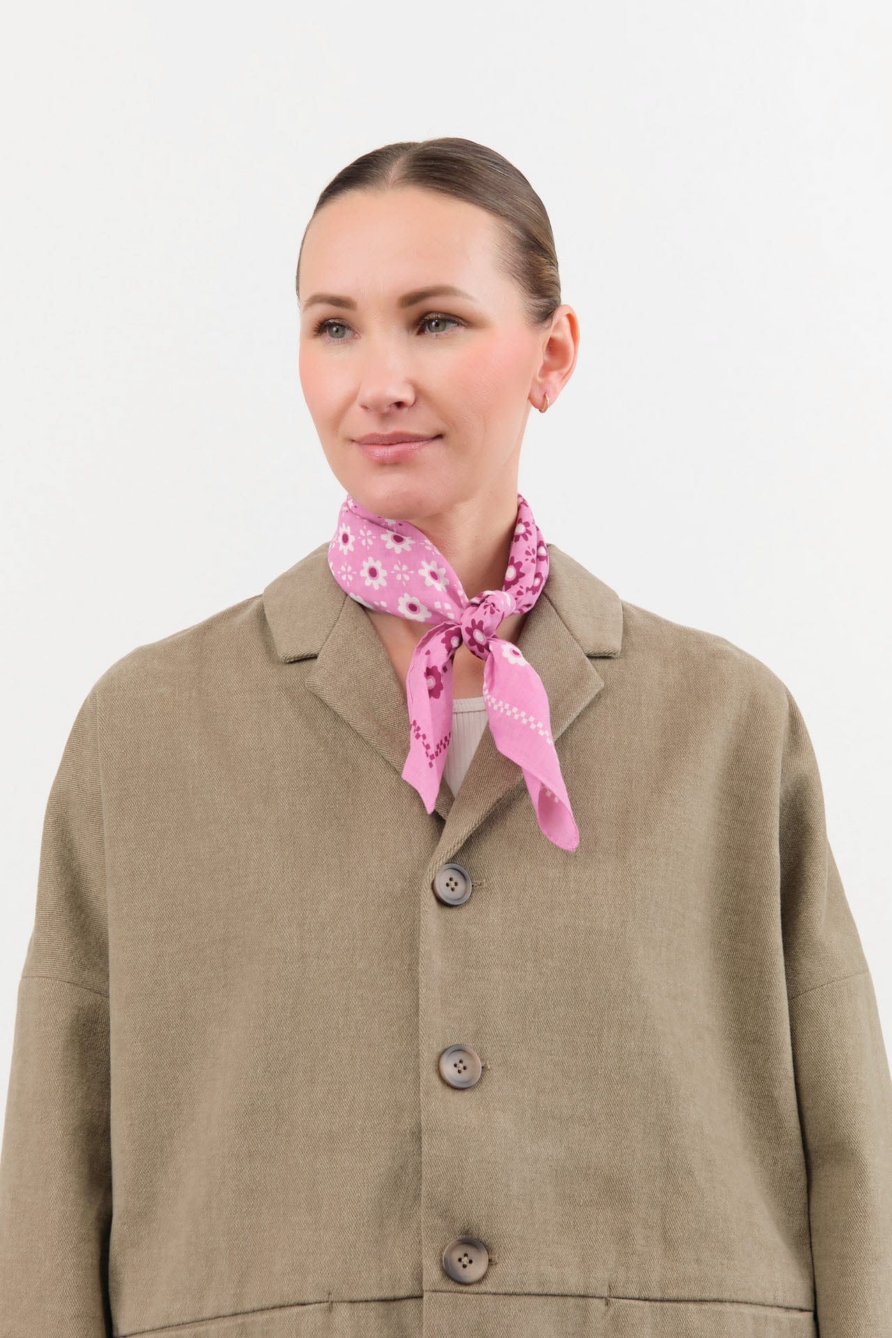 Last Chance Textiles Accessories Scarves Cotton Switcheroo Bandana in Sorbet Sorbet