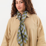 Last Chance Textiles Accessories Scarves Light Silk Cowboy Scarf in Gutherie in Forest Gutherie in Forest