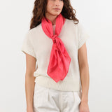 Last Chance Textiles Accessories Scarves Light Silk Cowboy Scarf in Janie in Hot Tamale Janie in Hot Tamale