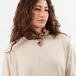 Last Chance Textiles Accessories Scarves Natural Dye Silk Bandana in Brazil Nut Brown Brazil Nut Brown