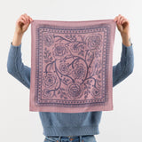 Last Chance Textiles Accessories Scarves Natural Dye Silk Bandana in Viola Viola