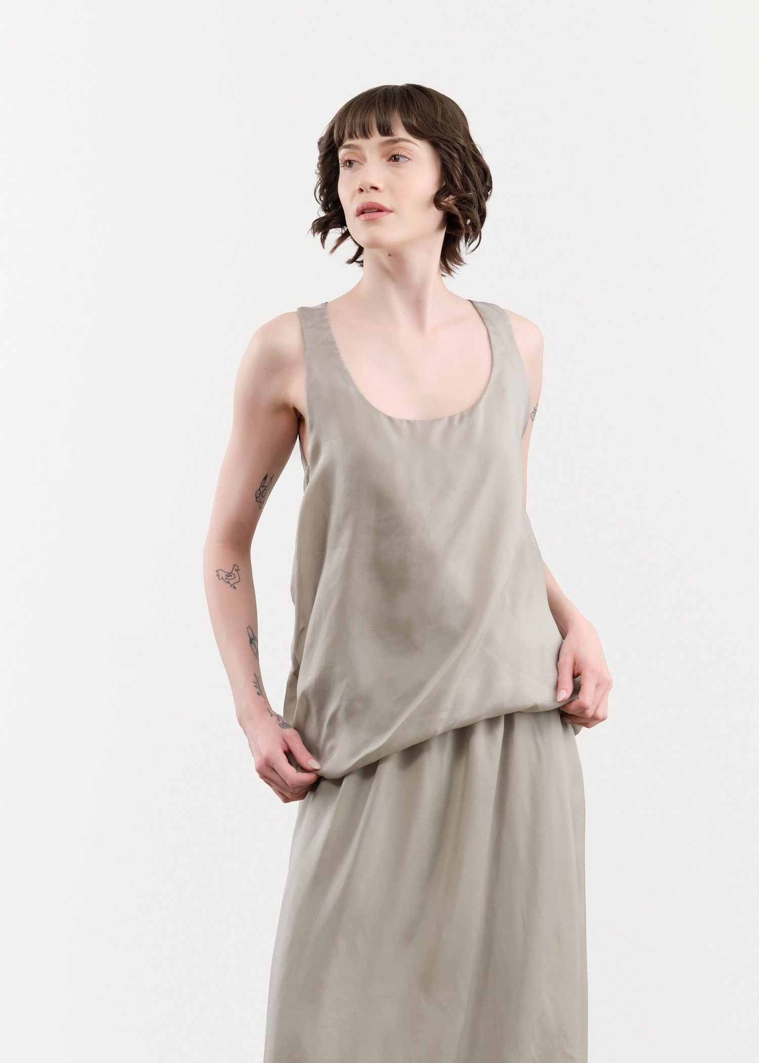 Lauren Manoogian Apparel Womens Blouses Balloon Tank