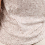 Lauren Manoogian Apparel Womens Tees Bias Baby Tee in Bark Crackle