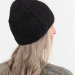 Lauren Manoogian Accessories Hats Brushed Beanie in Black Black