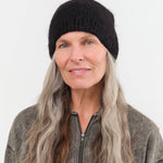 Lauren Manoogian Accessories Hats Brushed Beanie in Black Black