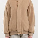 Lauren Manoogian Apparel Womens Jackets Brushed Bomber