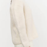 Lauren Manoogian Apparel Womens Sweaters Brushed V Neck