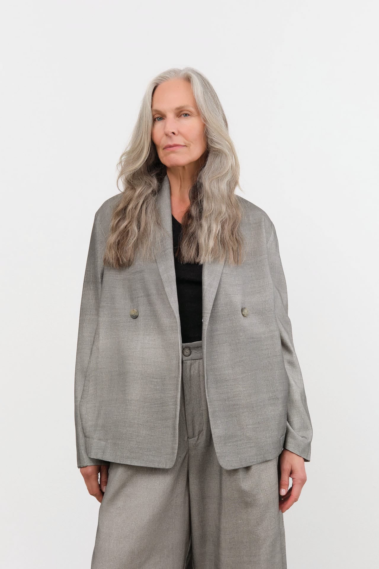 Lauren Manoogian Apparel Womens Outerwear Brushstroke Blazer
