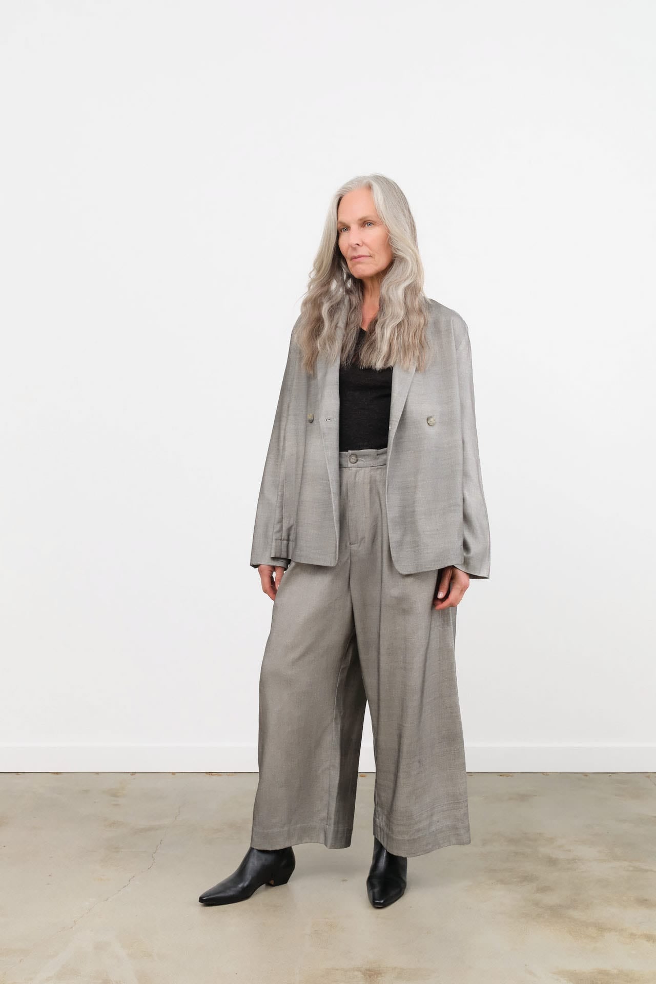 Lauren Manoogian Apparel Womens Pants Brushstroke Trouser