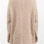 Lauren Manoogian Apparel Womens Sweaters Cable Cardigan Husk / One Size