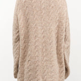 Lauren Manoogian Apparel Womens Sweaters Cable Cardigan Husk / One Size