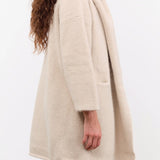 Lauren Manoogian Apparel Womens Outerwear Capote Coat in Antique Melange