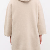 Lauren Manoogian Apparel Womens Outerwear Capote Coat in Antique Melange