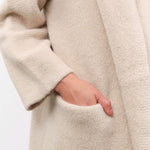 Lauren Manoogian Apparel Womens Outerwear Capote Coat in Antique Melange