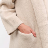 Lauren Manoogian Apparel Womens Outerwear Capote Coat in Antique Melange