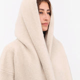 Lauren Manoogian Apparel Womens Outerwear Capote Coat in Antique Melange