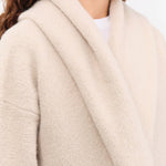 Lauren Manoogian Apparel Womens Outerwear Capote Coat in Antique Melange