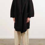 Lauren Manoogian Apparel Womens Sweaters Capote Coat in Black