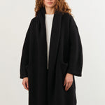 Lauren Manoogian Apparel Womens Outerwear Capote Coat in Black