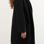 Lauren Manoogian Apparel Womens Outerwear Capote Coat in Black