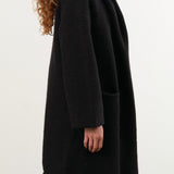 Lauren Manoogian Apparel Womens Outerwear Capote Coat in Black