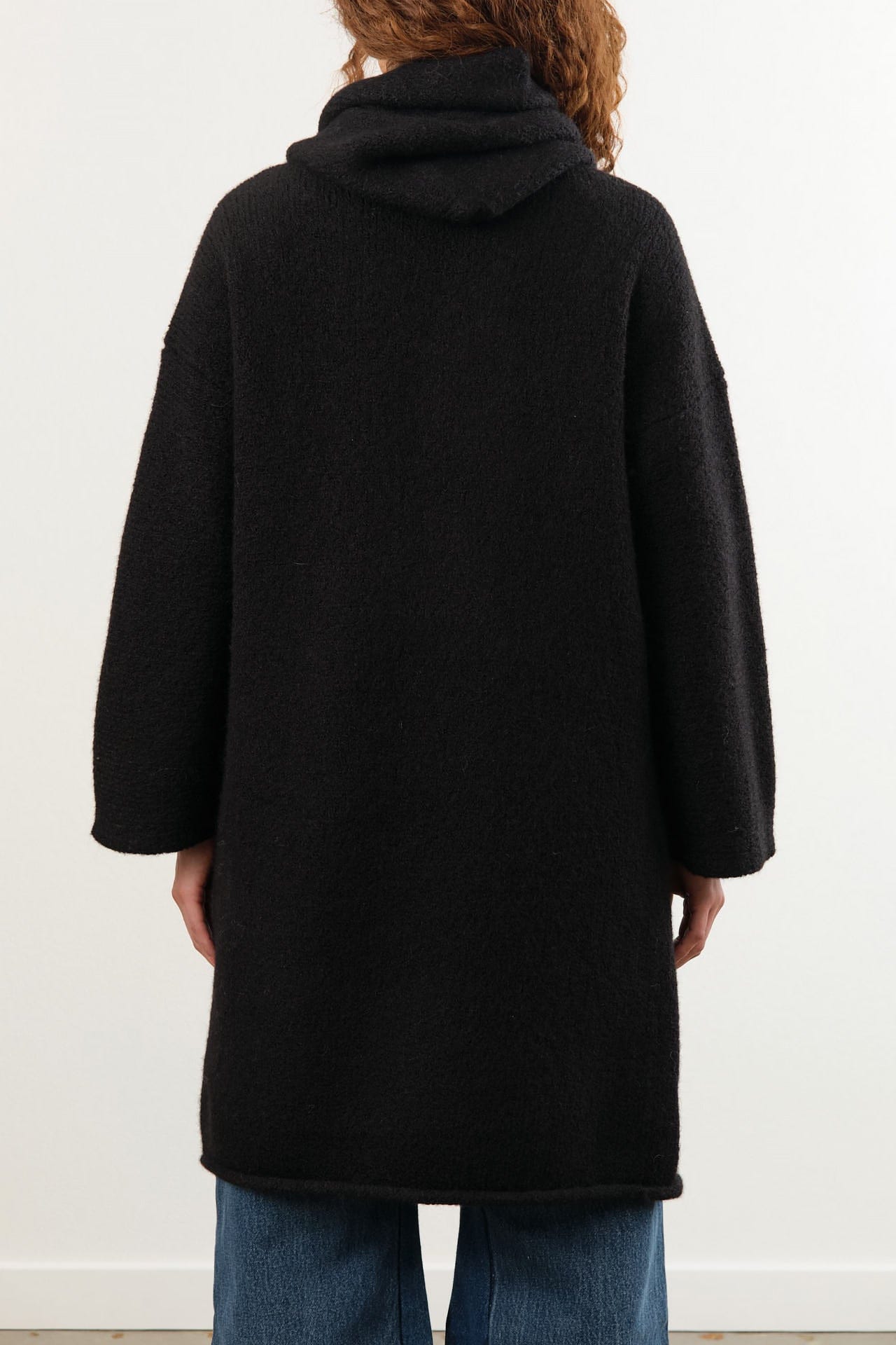 Lauren Manoogian Apparel Womens Outerwear Capote Coat in Black