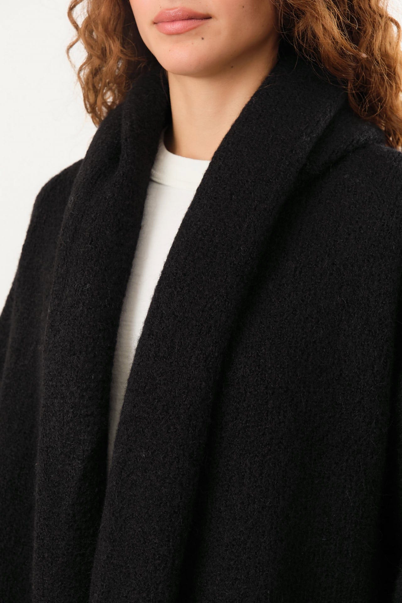 Lauren Manoogian Apparel Womens Outerwear Capote Coat in Black