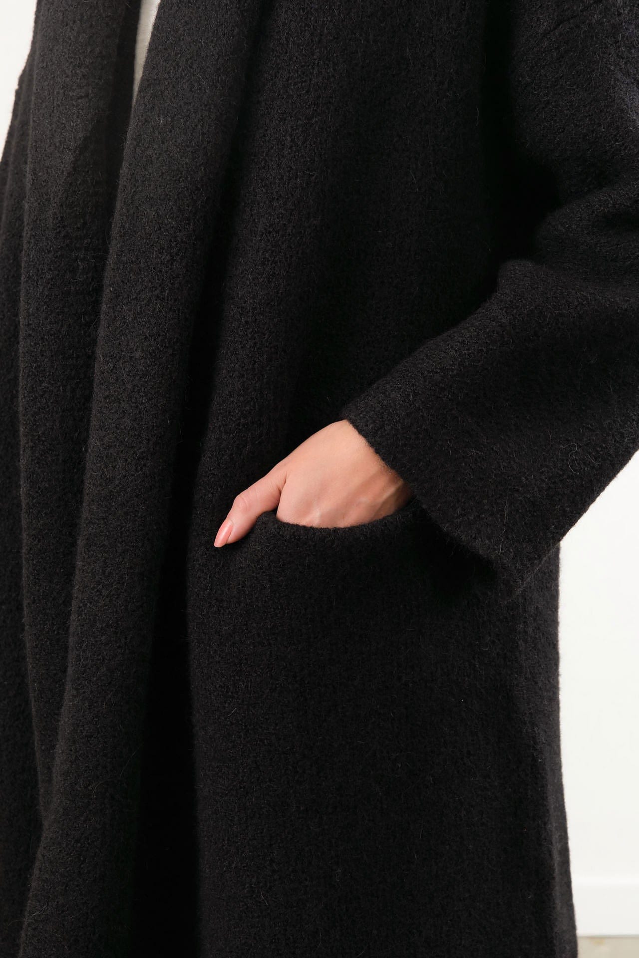 Lauren Manoogian Apparel Womens Outerwear Capote Coat in Black