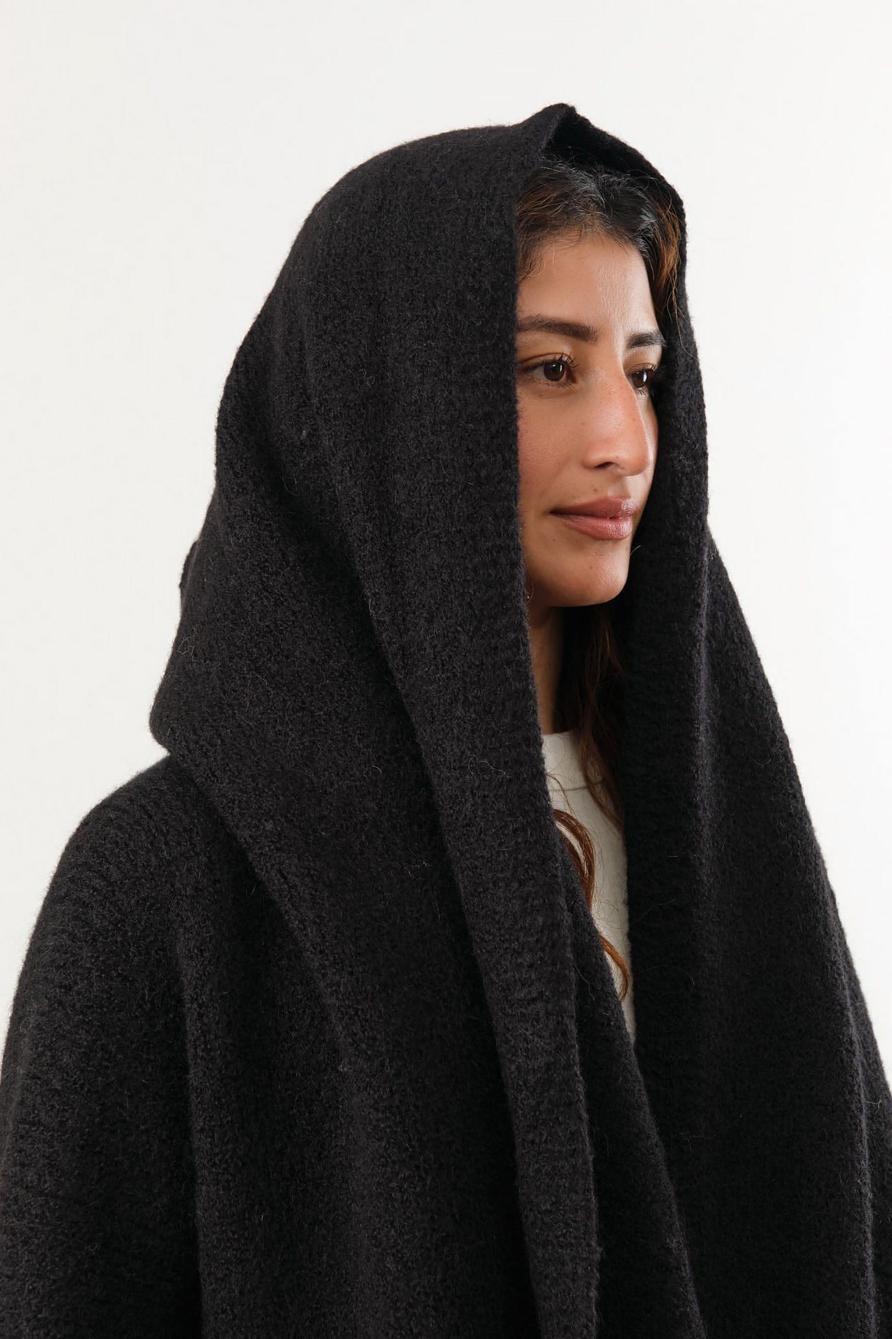 Lauren Manoogian Apparel Womens Outerwear Capote Coat in Black