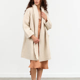 Lauren Manoogian Capote Coat in Ecru