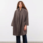 Lauren Manoogian Apparel Womens Outerwear Capote Coat in Patina
