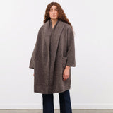 Lauren Manoogian Apparel Womens Outerwear Capote Coat in Patina