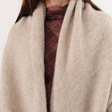 Lauren Manoogian Apparel Womens Sweaters Capote Coat in Pebble