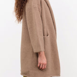 Lauren Manoogian Apparel Womens Outerwear Capote Coat in Tobacco