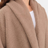 Lauren Manoogian Apparel Womens Outerwear Capote Coat in Tobacco