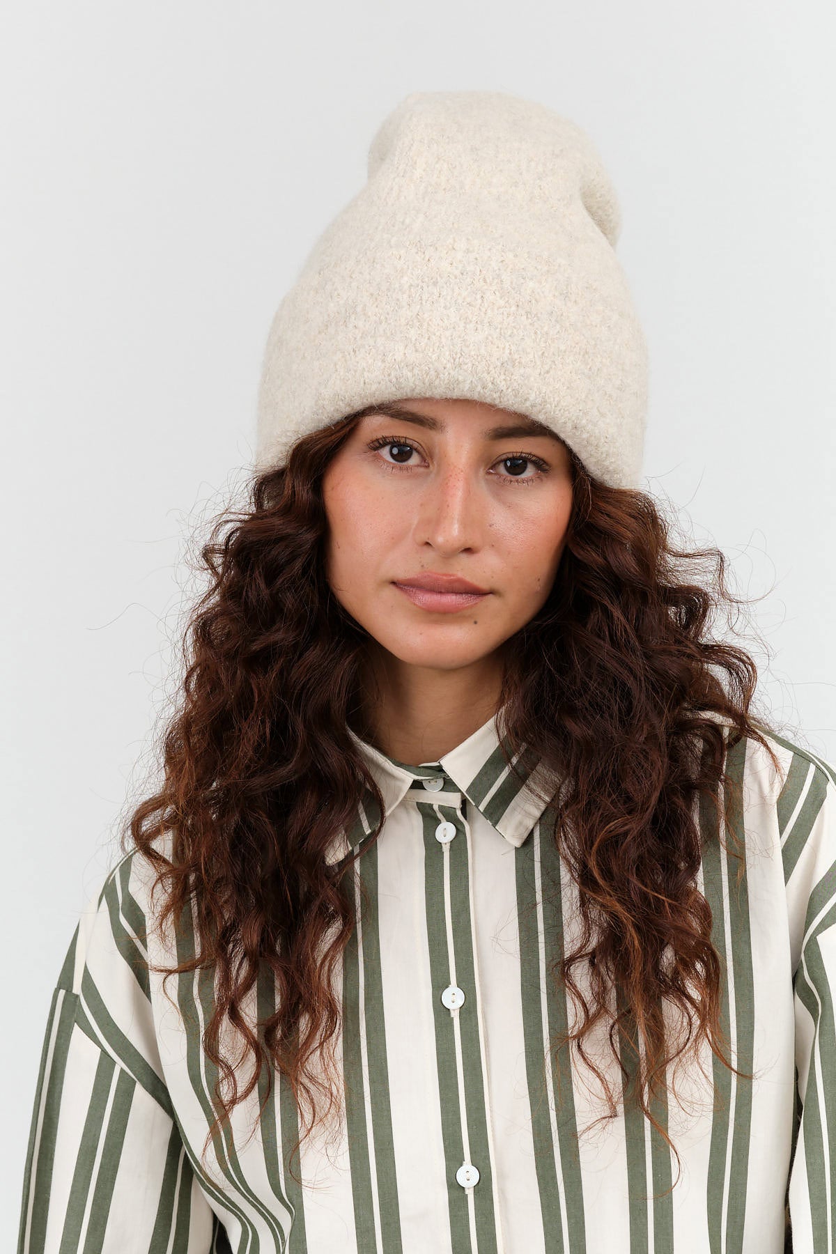 Lauren Manoogian Carpenter Hat in Ecru