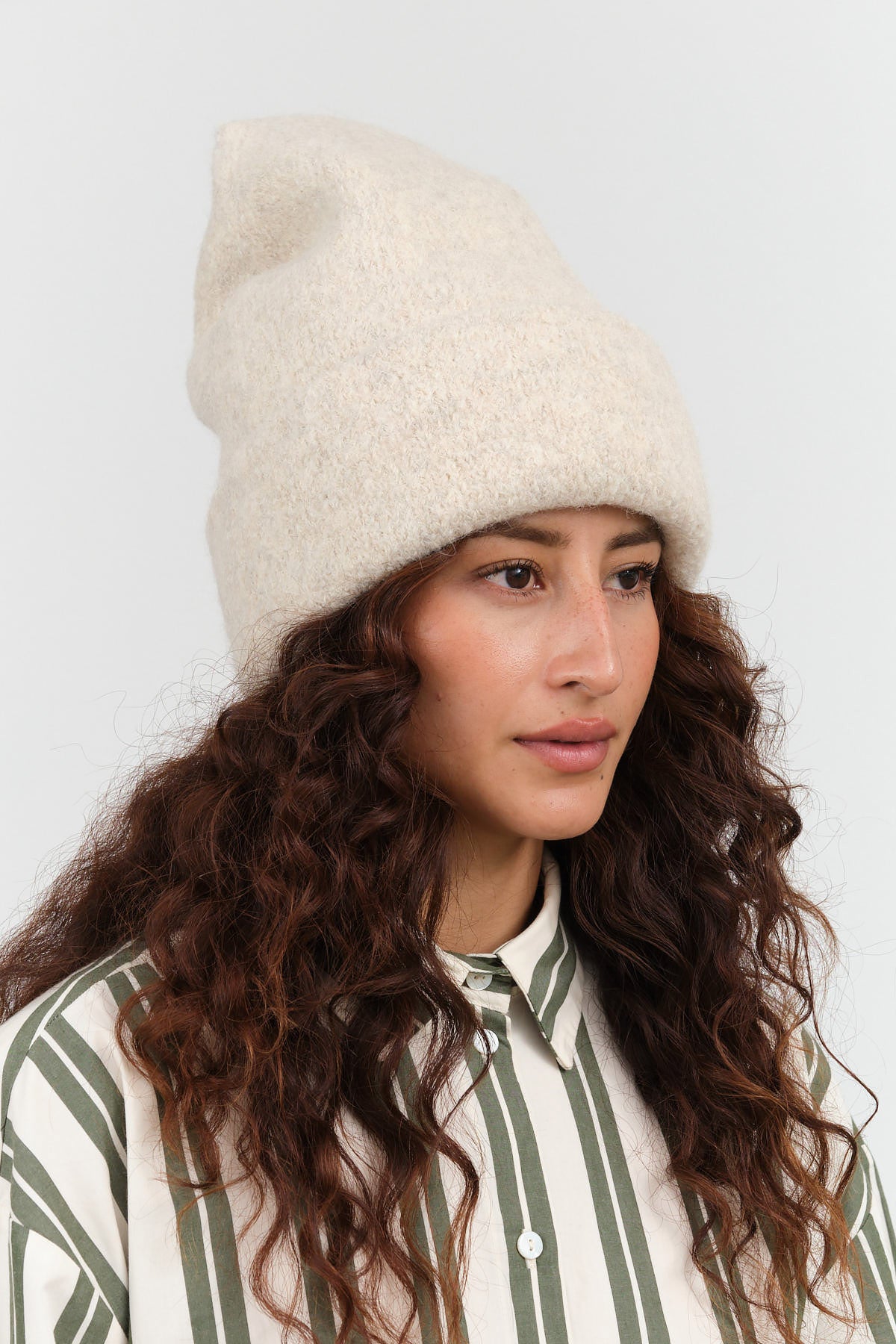 Carpenter Hat by Lauren Manoogian in Ecru