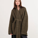 Coto Cardigan in Olive